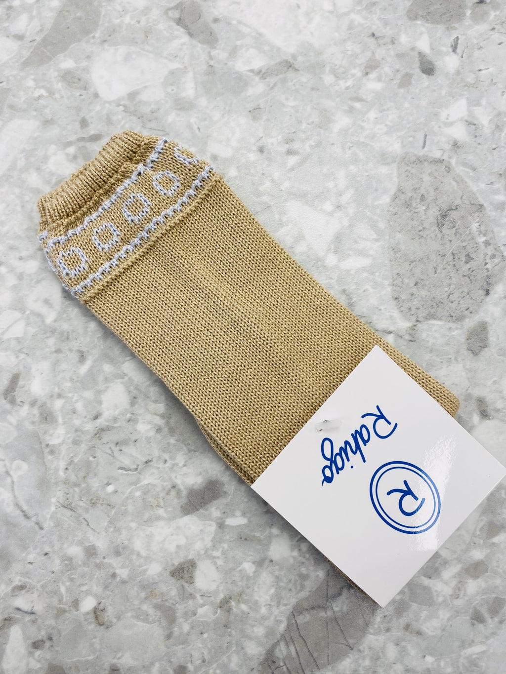 RAHIGO SS24 Camel & Blue Boys Socks - CLEARANCE SALE