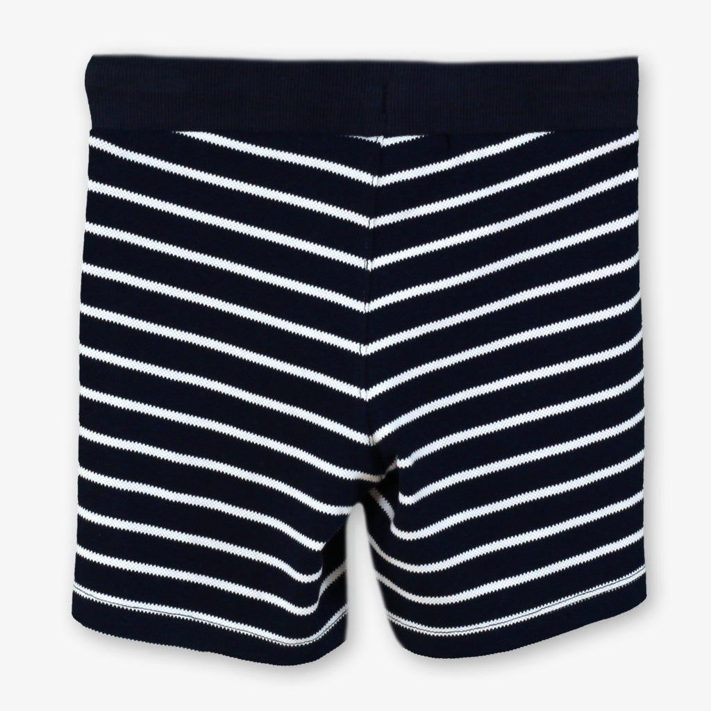 PRE ORDER MIRANDA Navy Stripe Boys Shorts Set - 630