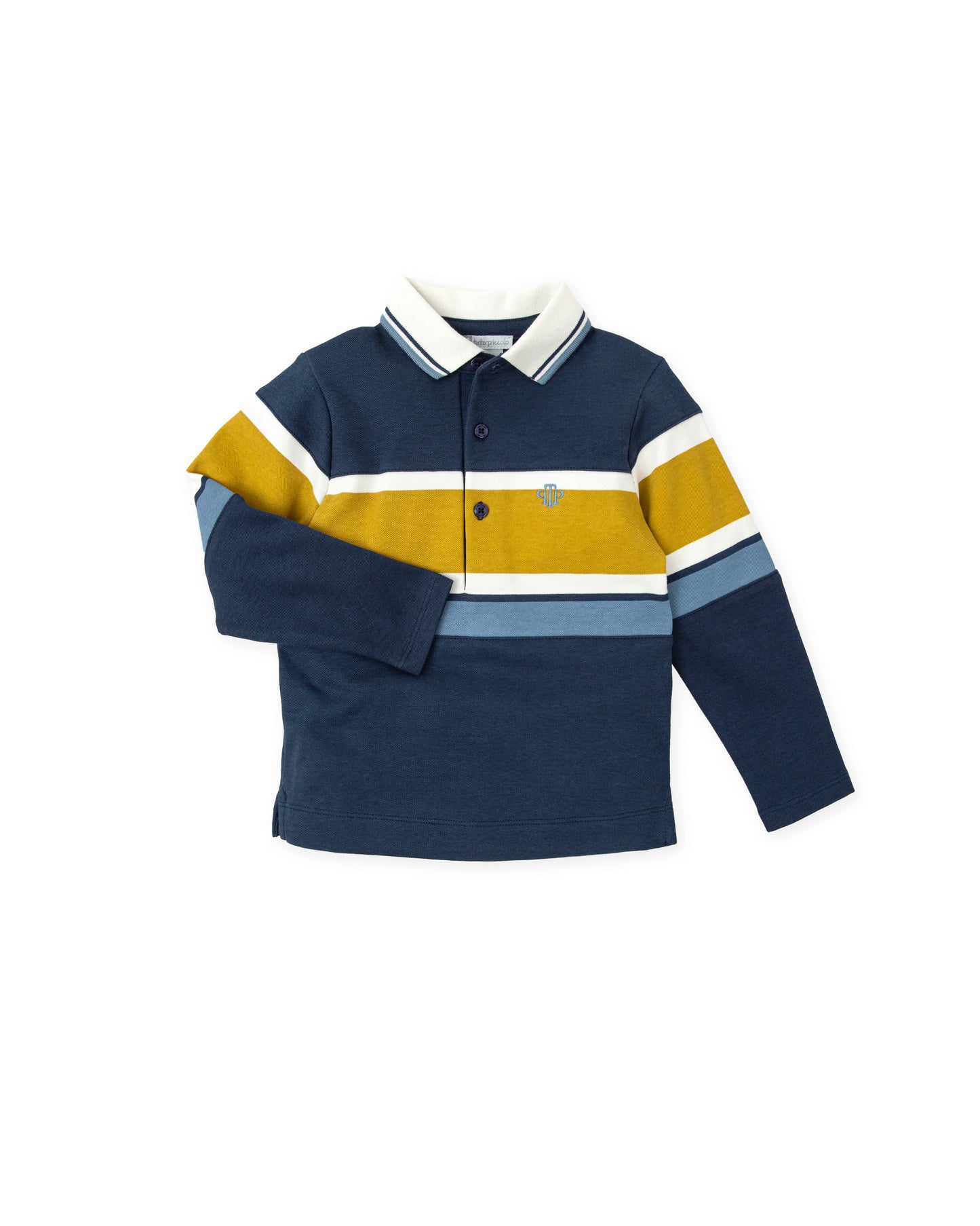 TUTTO PICCOLO Olivo Boys Navy & Olive Jogger Set