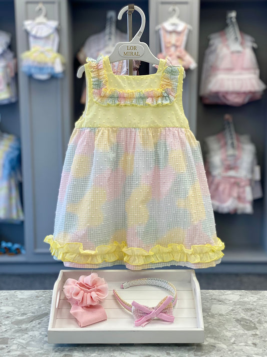 LOR MIRAL Lirio Girls Pastel Dress - 41408