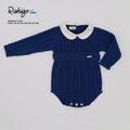 RAHIGO Oxford Blue Boys Romper - 26269