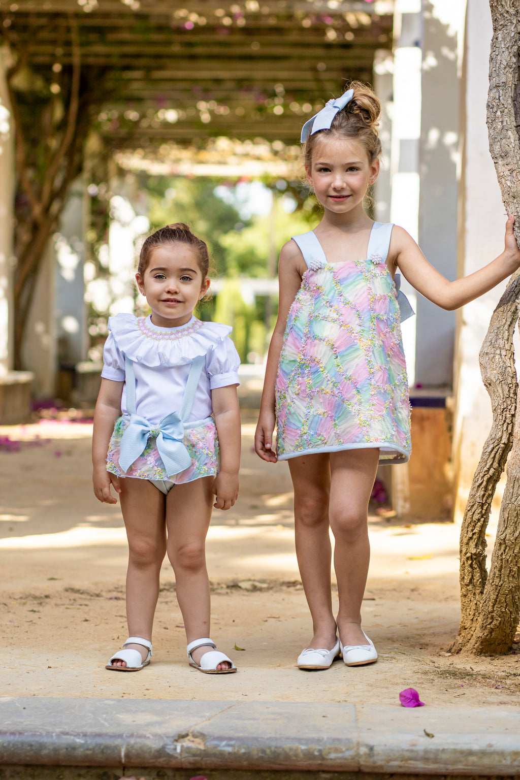 NAXOS SS25 Claro Girls Pastel Tulle Dress - CLEARANCE SALE