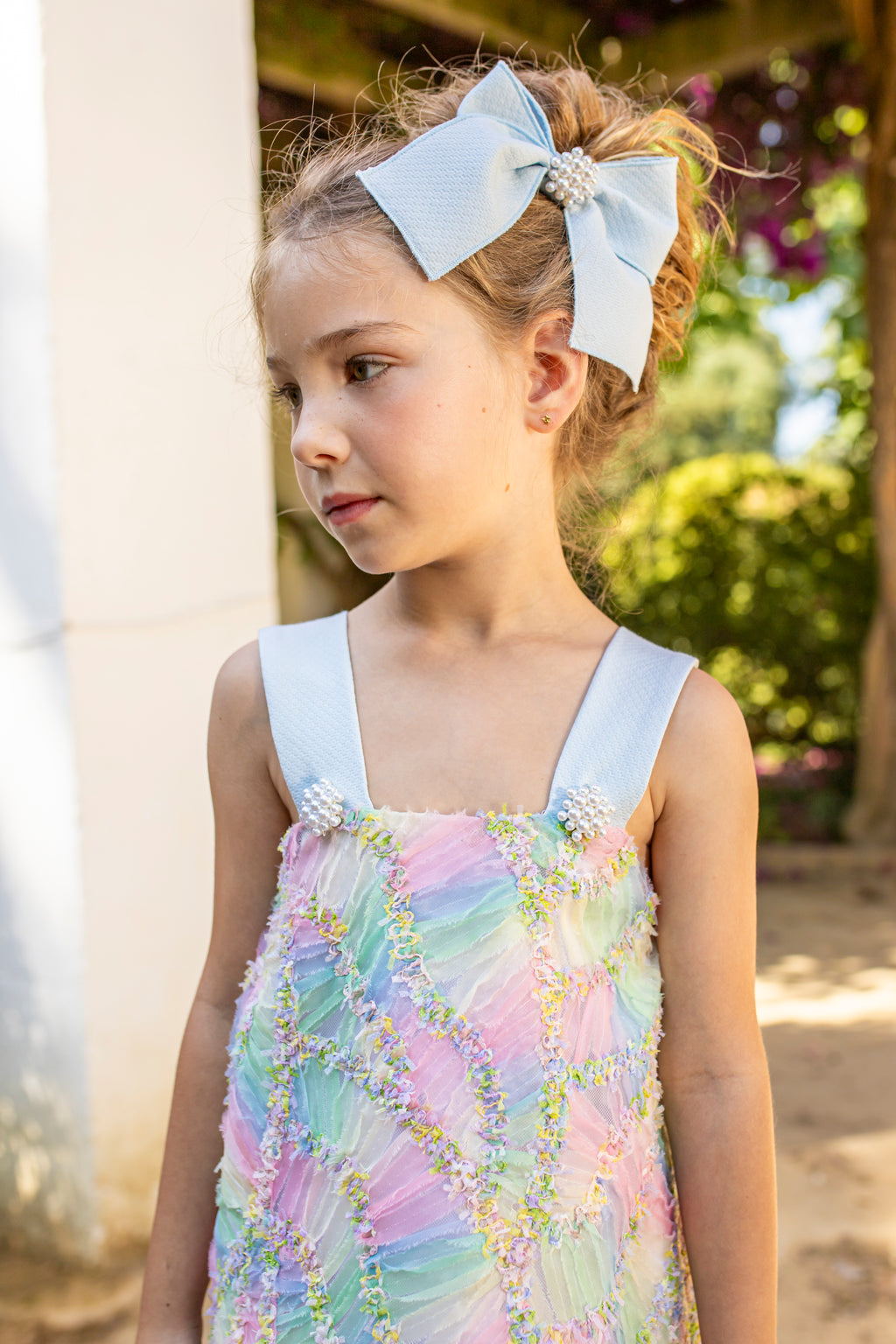 NAXOS SS25 Claro Girls Pastel Tulle Dress - CLEARANCE SALE