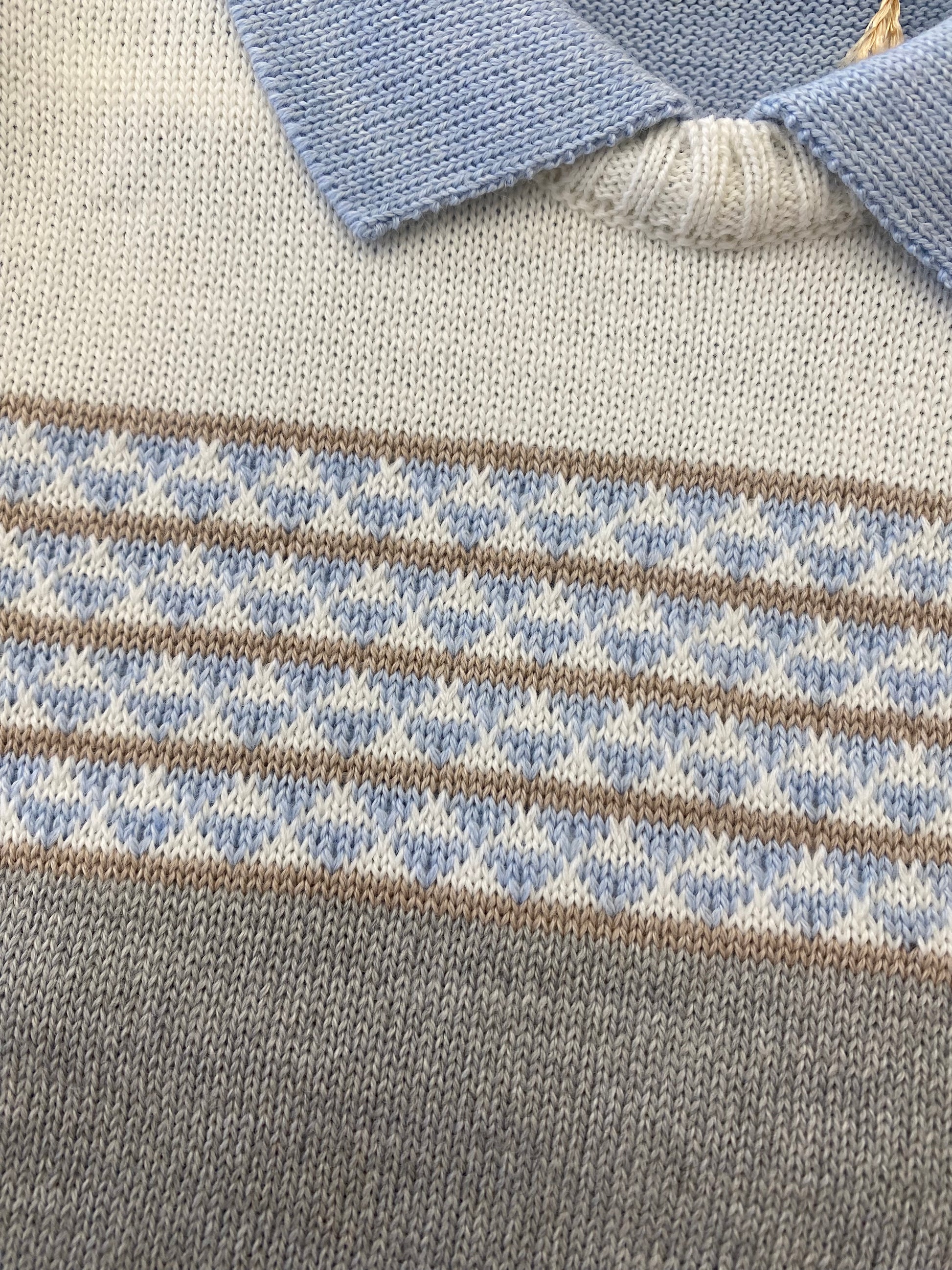 AW25 BIMBALO Boys Blue & Grey Trouser Set