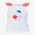 PRE ORDER MIRANDA Mon Petit Cherry Girls Beach Set with Sun Hat - 814