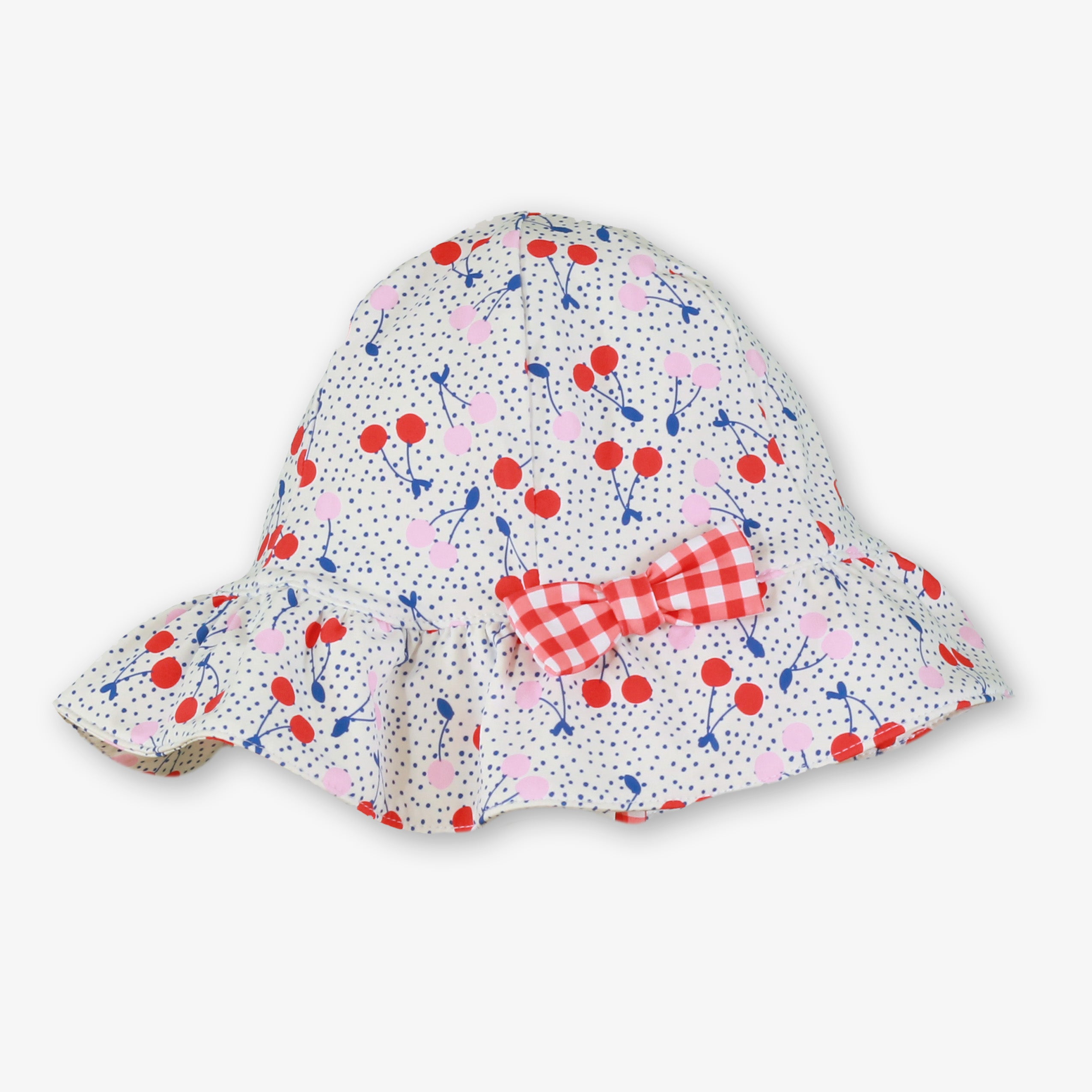 PRE ORDER MIRANDA Mon Petit Cherry Girls Beach Set with Sun Hat - 814