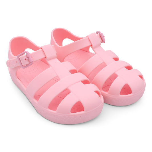 MARENA Monaco Matt Pink Jelly Shoes