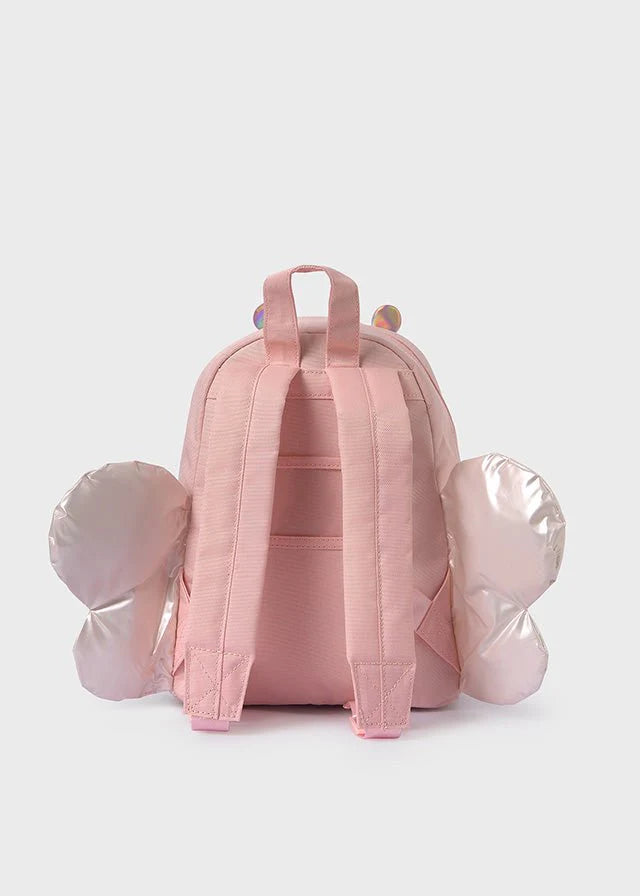 MAYORAL Girls Pink Butterfly Backpack - 19435