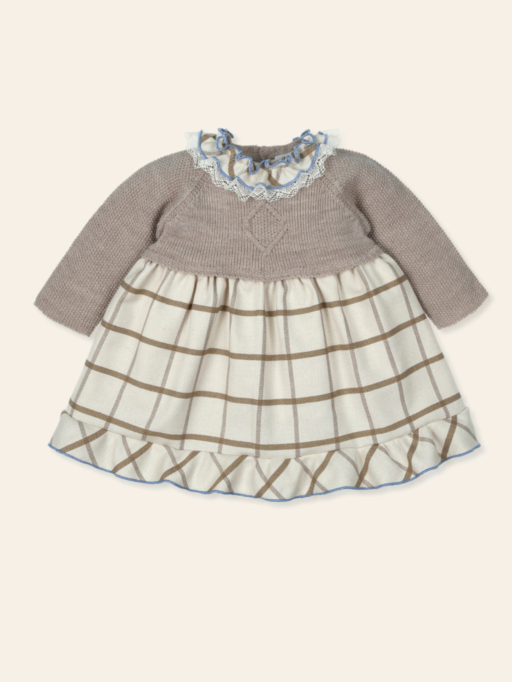 MAC ILUSION Nuez Girls Check Dress - 9473
