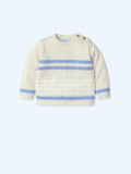 MAC ILUSION Bright Boys Blue Stripe Jumper - 9759