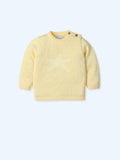 MAC ILUSION Chromatic Boys Cream Star Jumper - 9768j