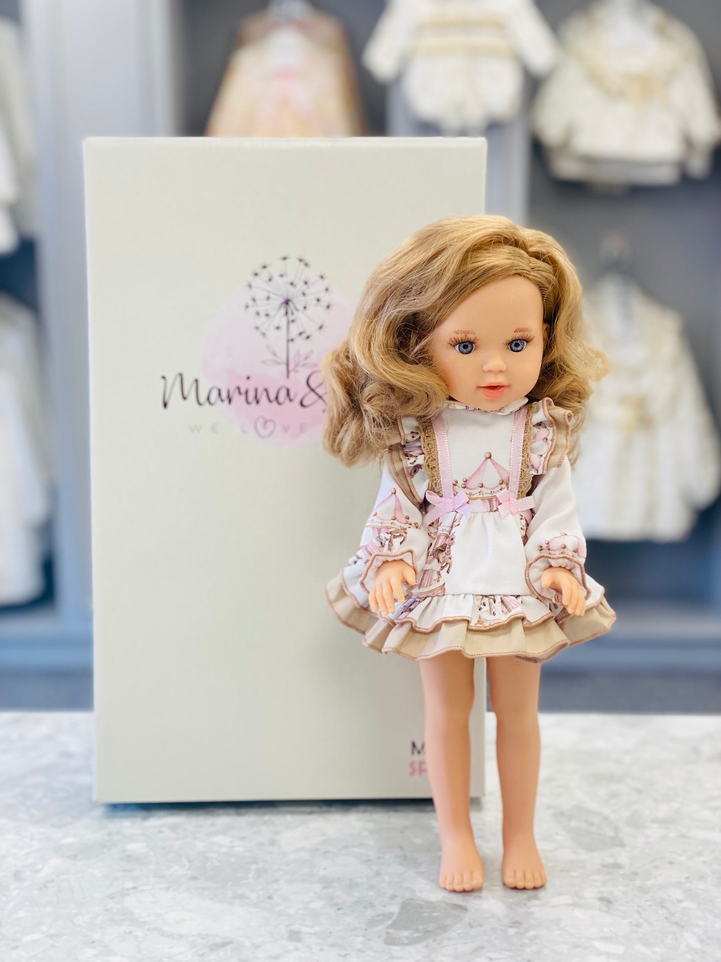 AW25 BABINE Carmen Girls Doll with Carousel Dress