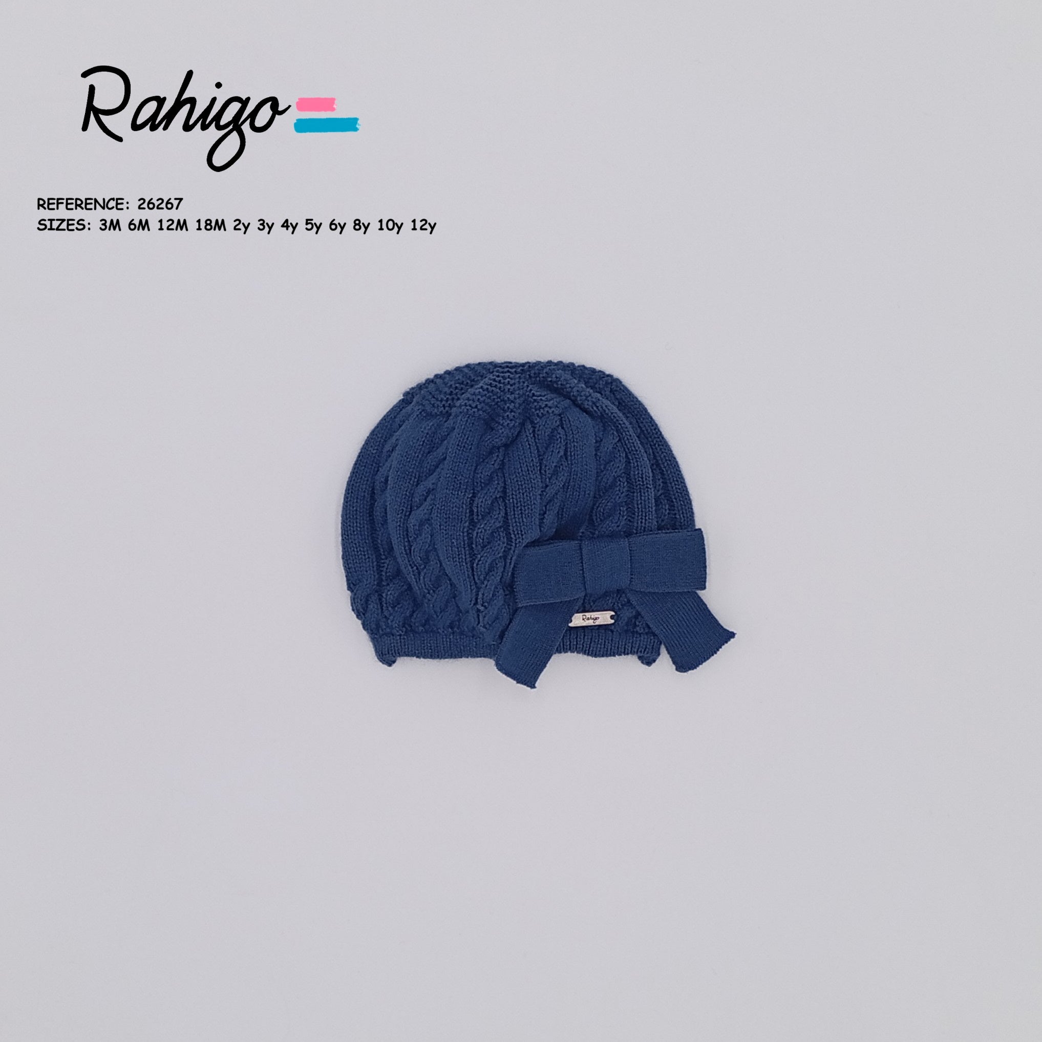 RAHIGO Oxford Blue Girls Beret - 26267