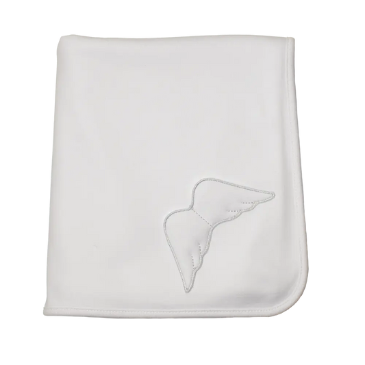 BABY GI Angel Wings White Unisex Blanket