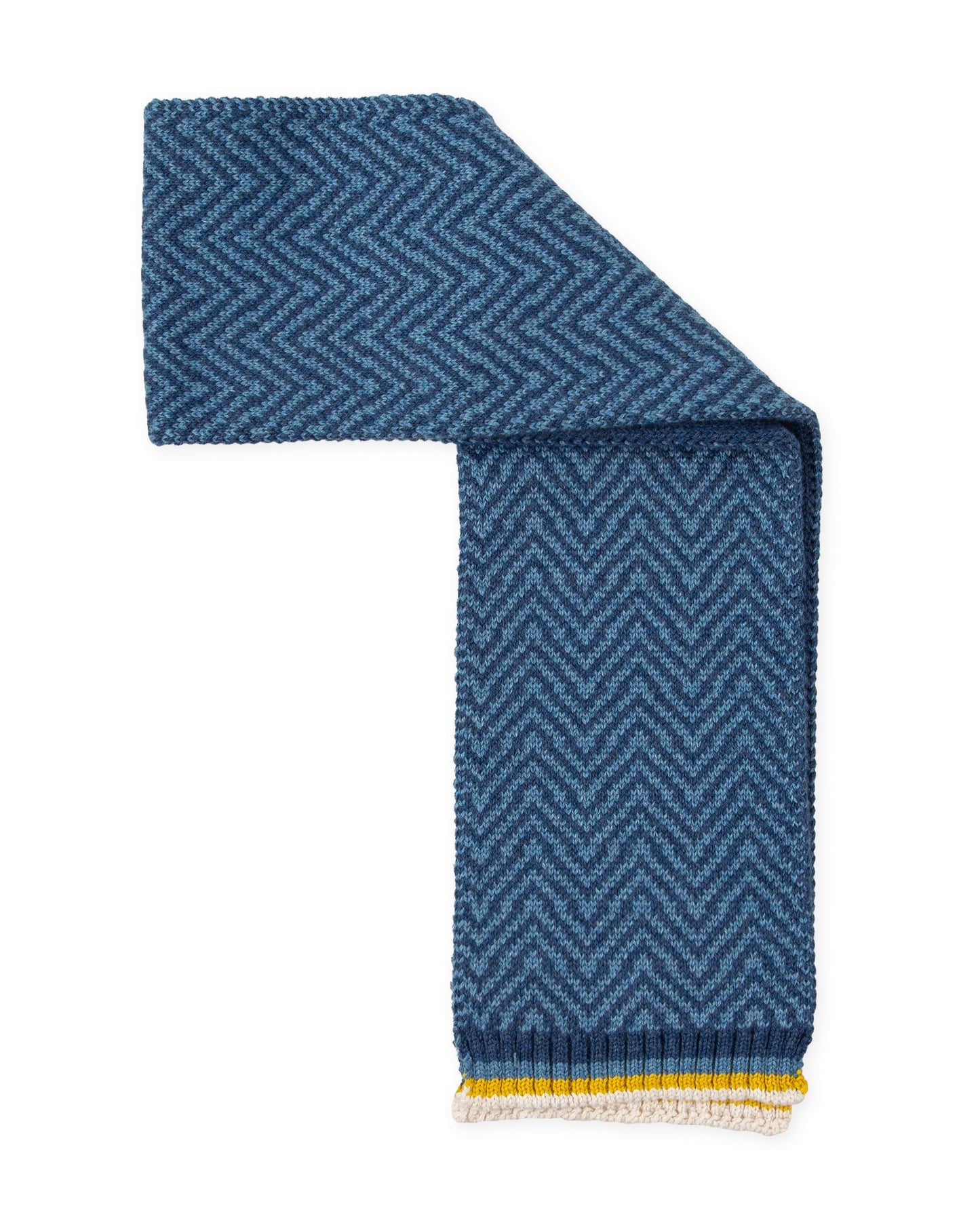 TUTTO PICCOLO Olivo Boys Navy & Olive Hat & Scarf Set