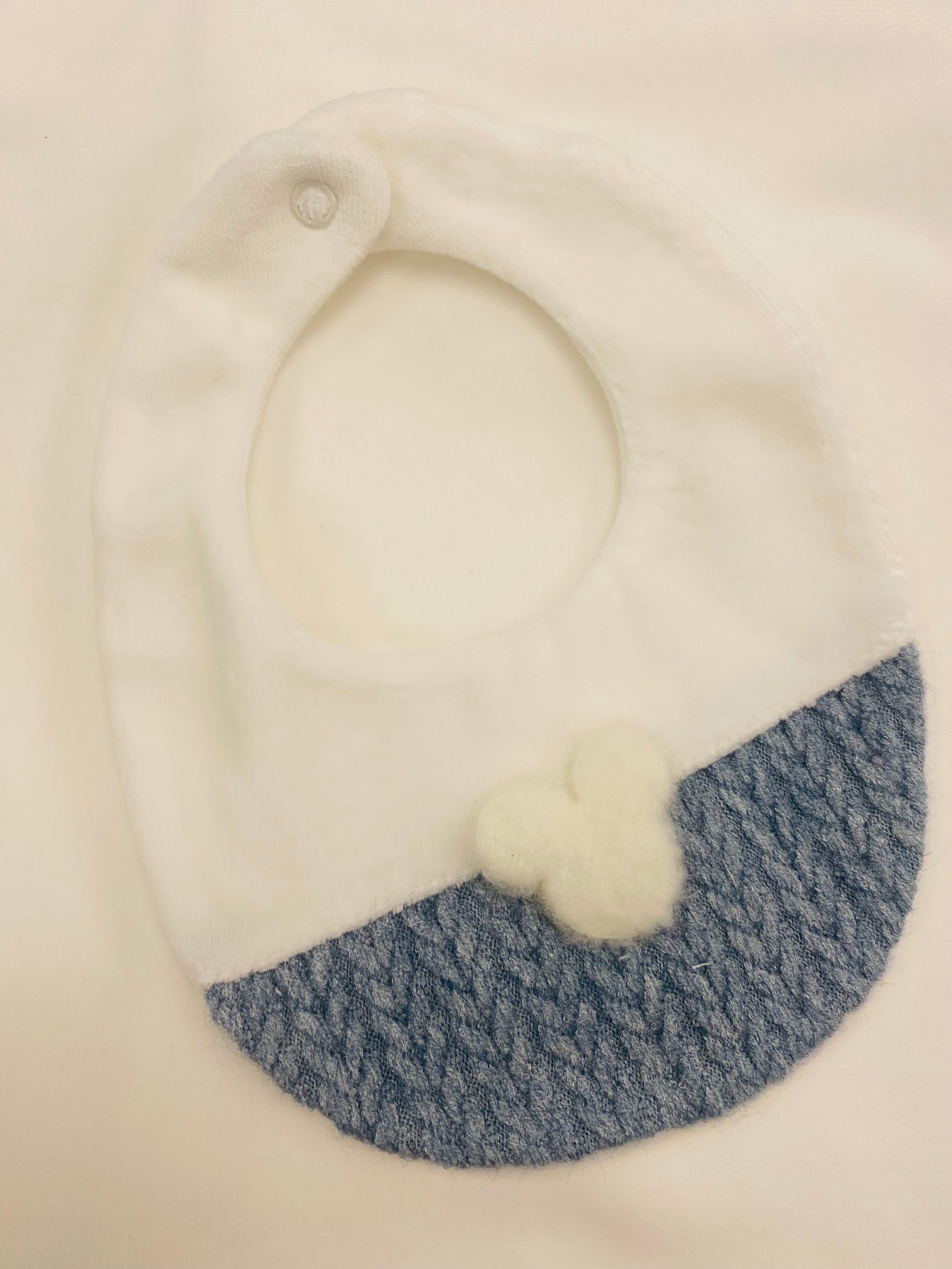 AW25 DEOLINDA Woody Boys Denim Blue Bib - 25B01