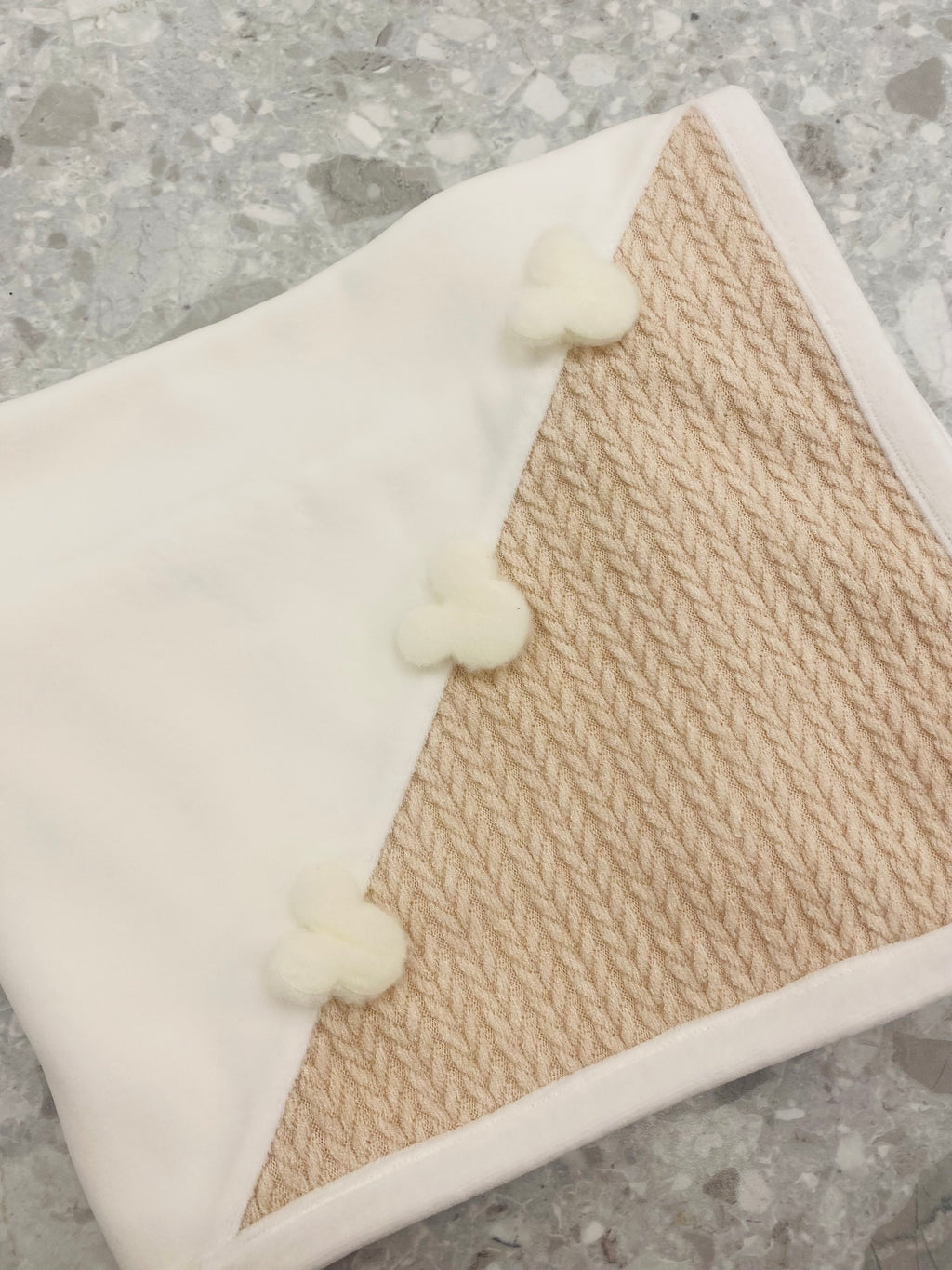 AW25 DEOLINDA Woody Beige Blanket - 25M01