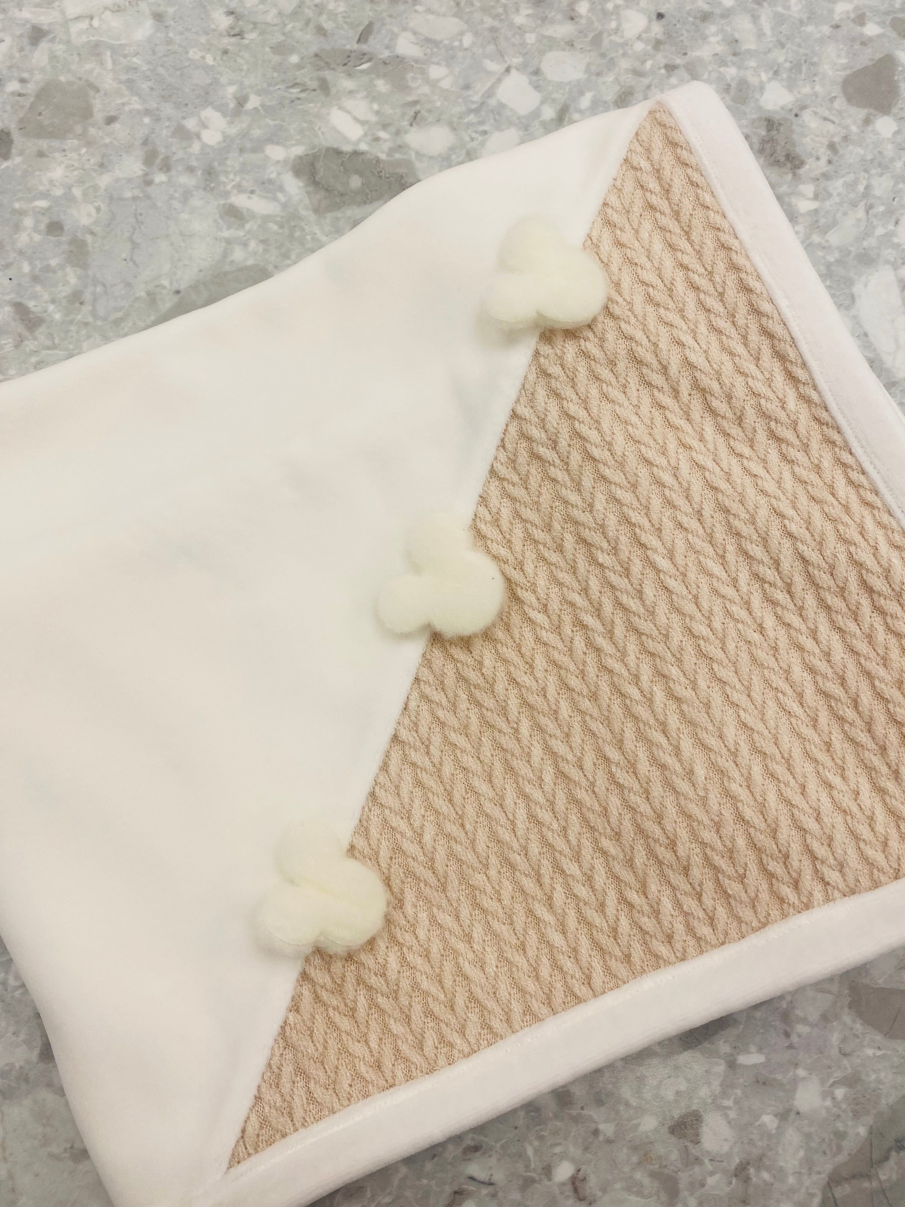 AW25 DEOLINDA Woody Beige Blanket - 25M01