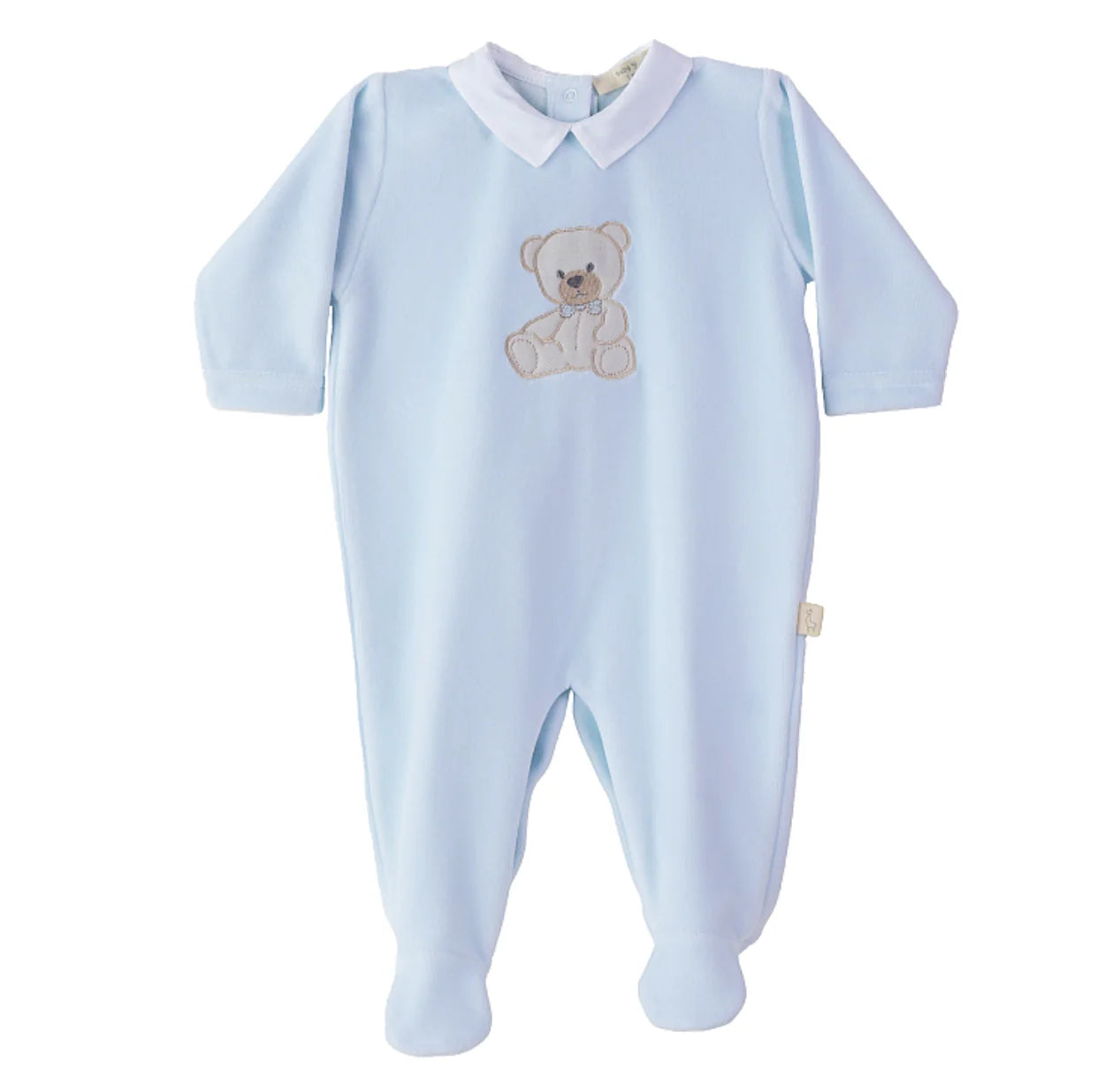 BABY GI Sweet Teddy Baby Boys Blue Four Piece Set