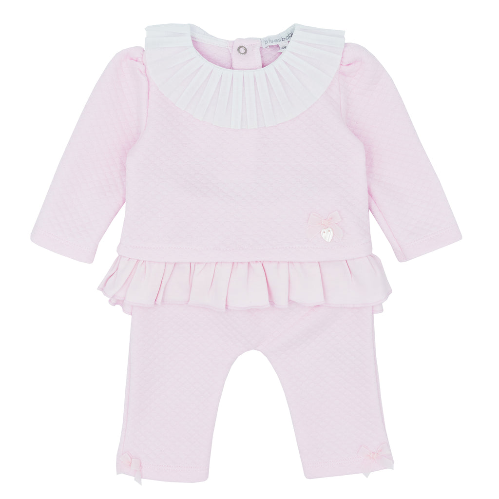BLUES BABY Amadora Girls Pink Leggings Set - CLEARANCE SALE