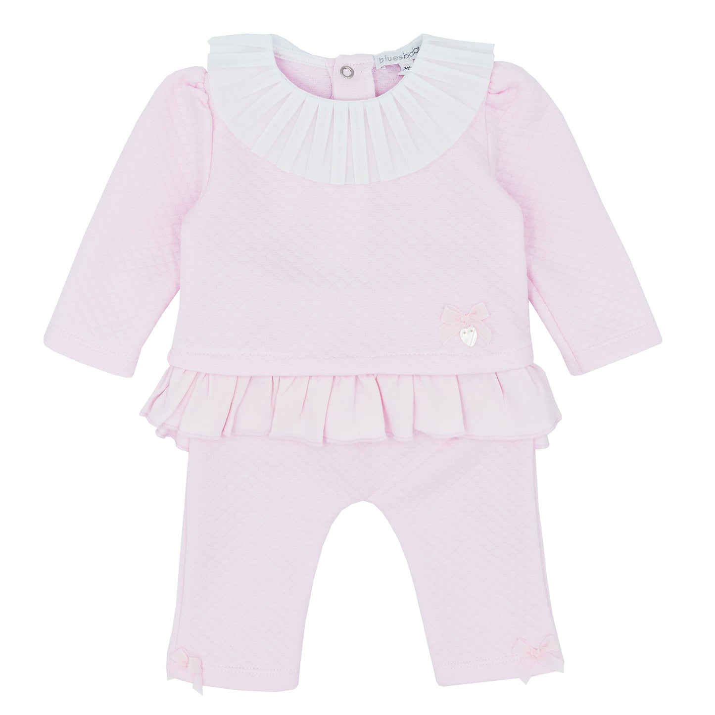 BLUES BABY Amadora Girls Pink Leggings Set - BB1699