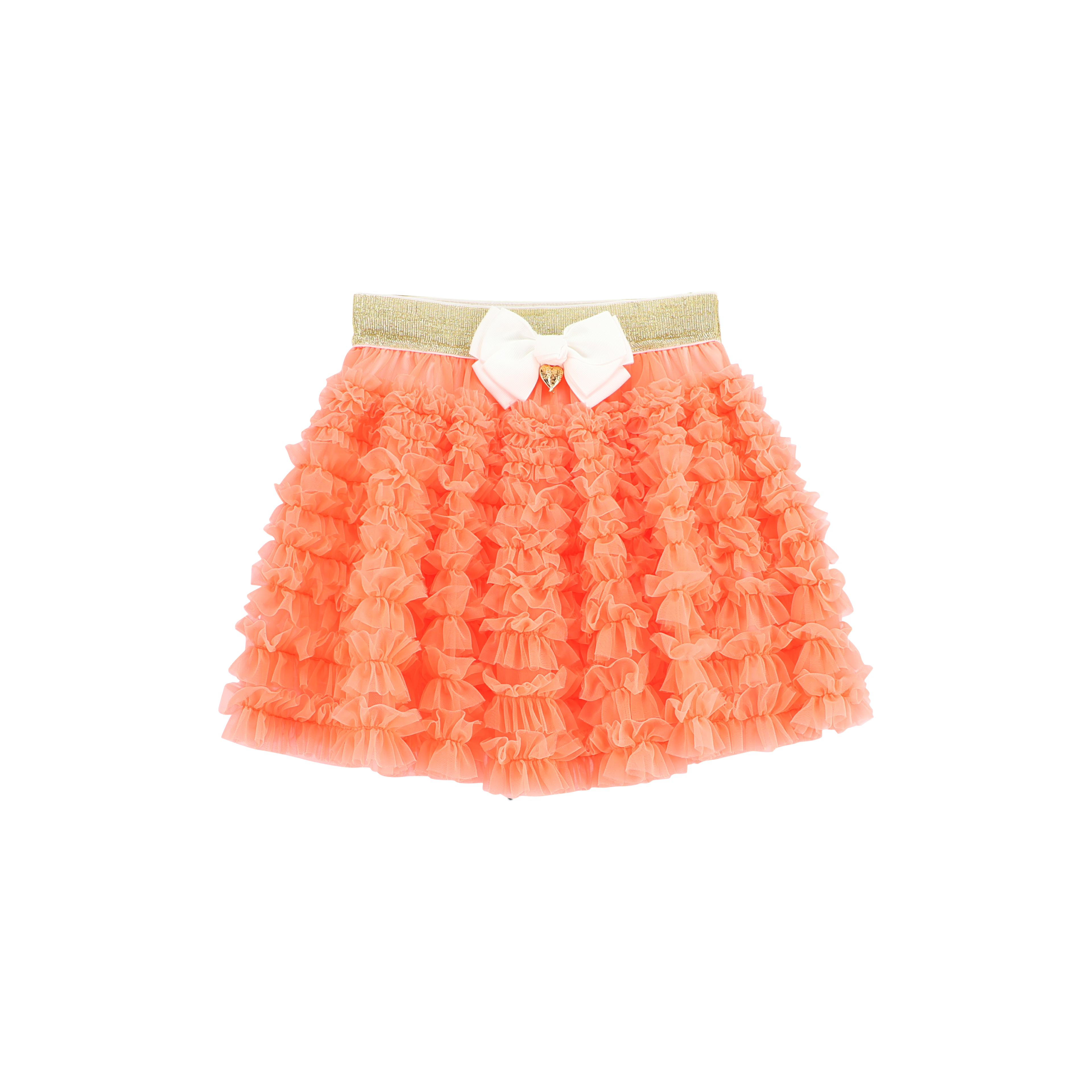 ANGELS FACE SS24 Ballroom Girls Neon Orange Skirt Set - CLEARANCE SALE