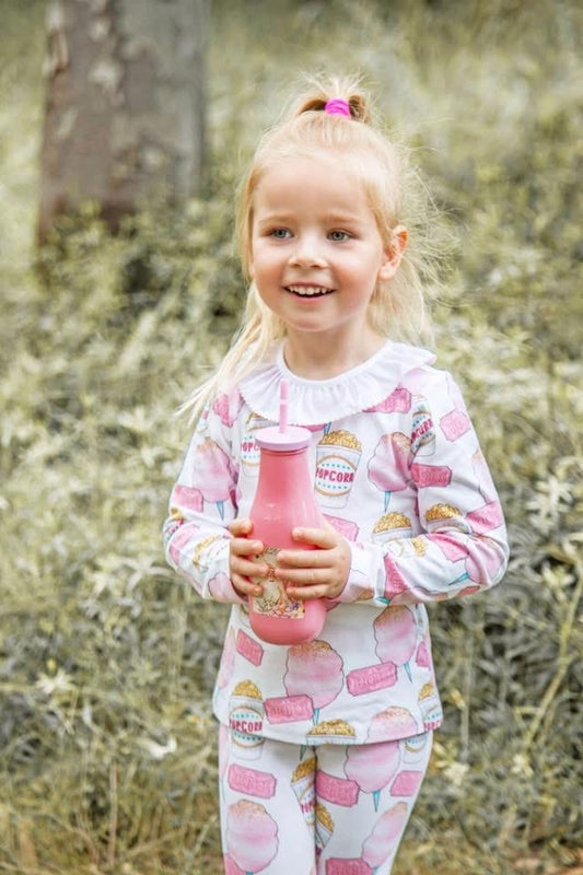 LITTLE LOTTIE Candy Floss Girls Lounge Set - CLEARANCE SALE