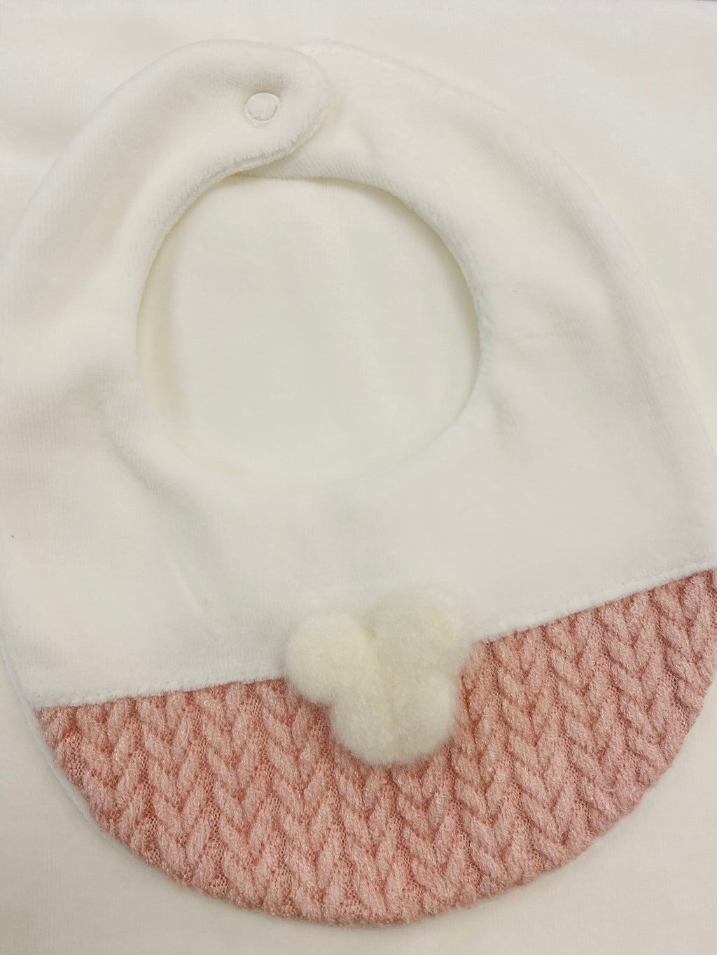 AW25 DEOLINDA Woody Girls Dusky Pink Bib - 25B01