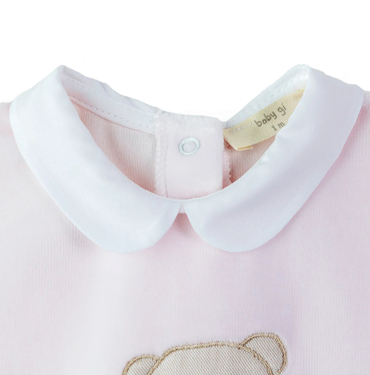 BABY GI Sweet Teddy Baby Girls Pink Four Piece Set