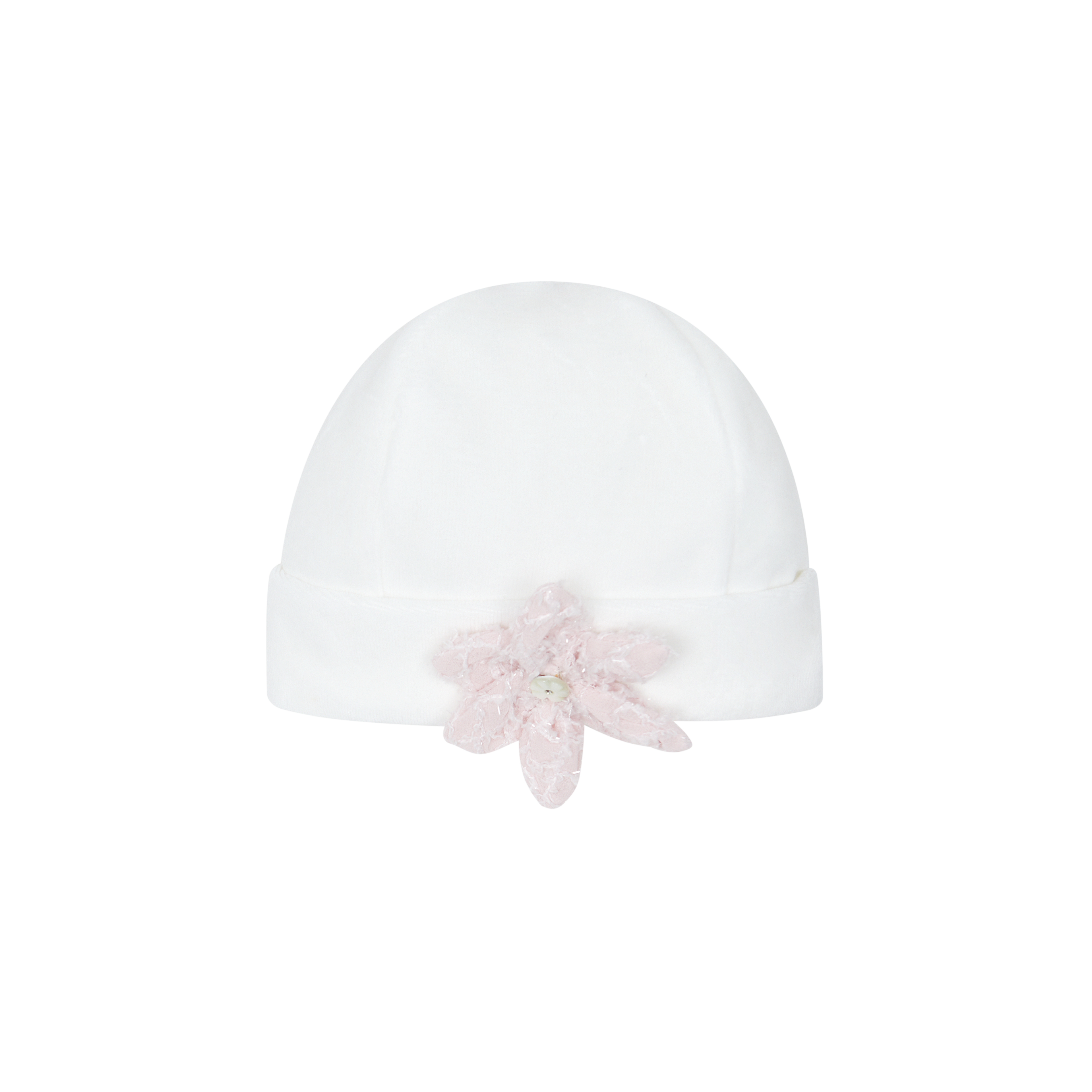 AW25 CHIC BY DEOLINDA Pink Chiffon & Tweed Girls Three Piece Layette Set