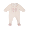 CHIC BY DEOLINDA Cinderella Girls Pink Velour Babygrow