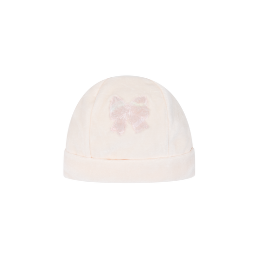 Chic by Deolinda Cinderella girls pink velour baby hat