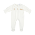 CHIC BY DEOLINDA Daisy Girls Cream Babygrow & Hat - 26014