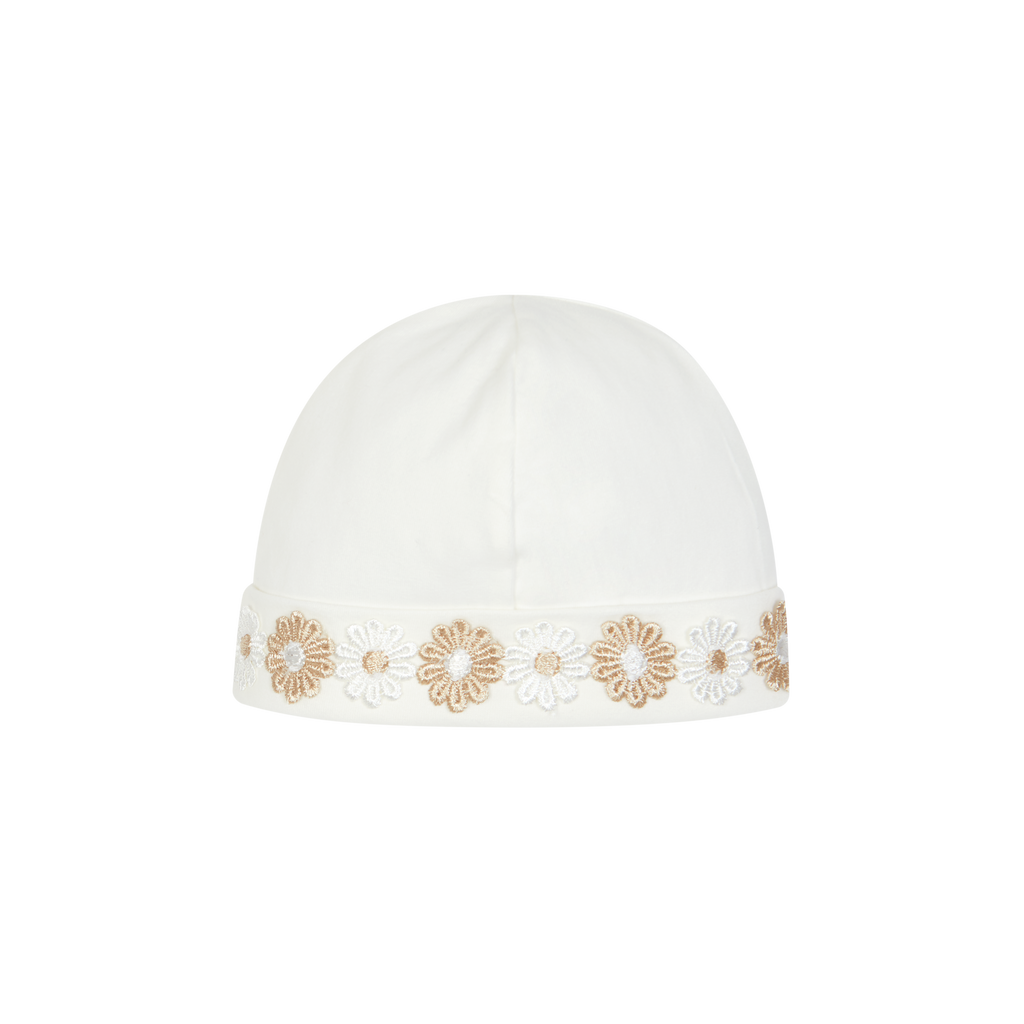 CHIC BY DEOLINDA Daisy Girls Cream Babygrow & Hat - 26014