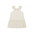 CHIC BY DEOLINDA Daisy Girls Beige Tweed Dress - 26018