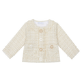CHIC BY DEOLINDA Daisy Girls Beige Tweed Jacket - 26019