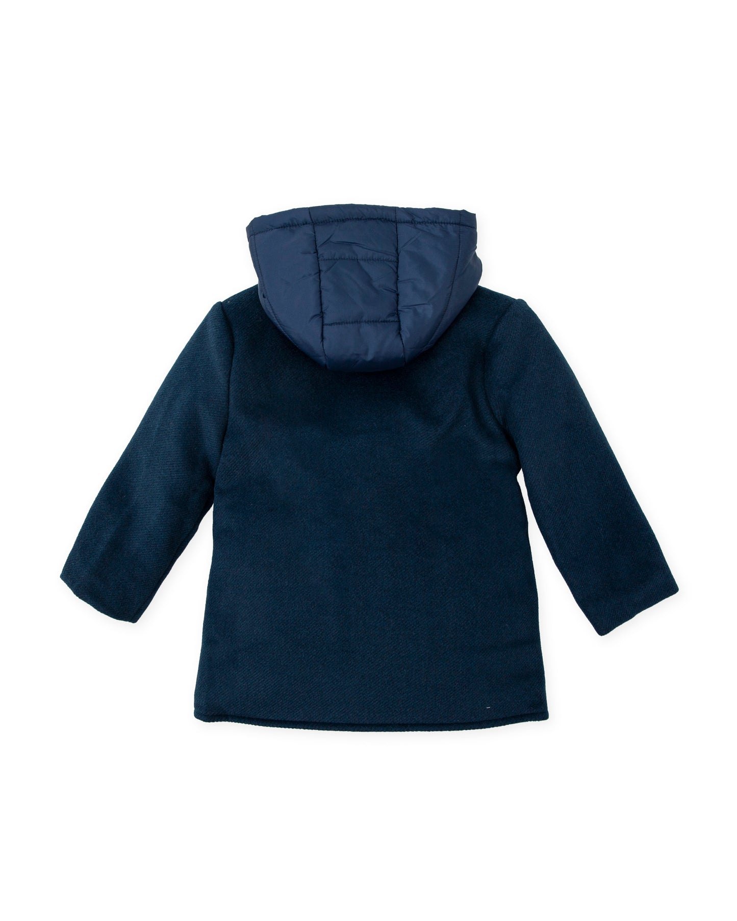 TUTTO PICCOLO AW24 Fuego Boys Navy Padded Duffle Coat