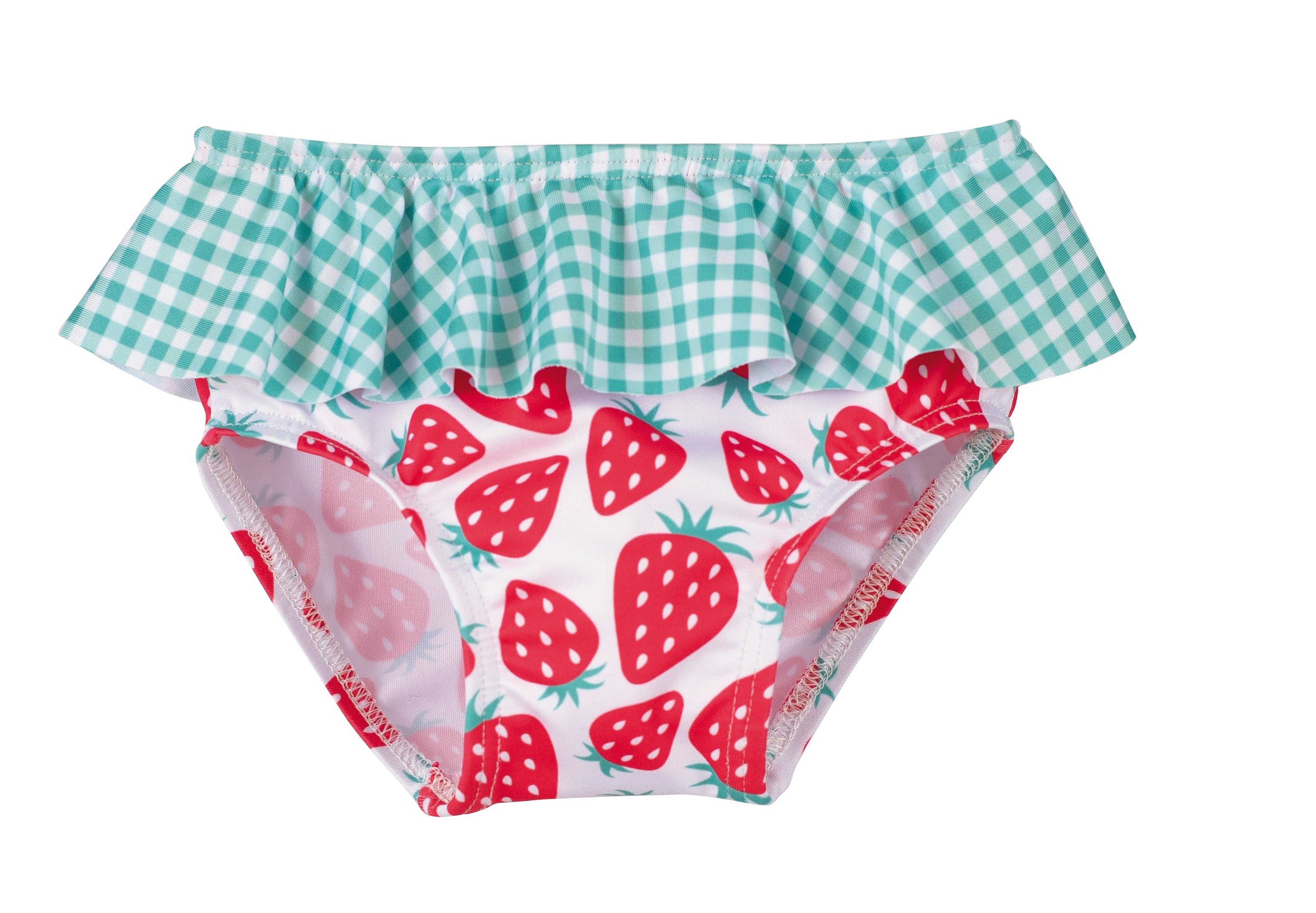 CALAMARO Fresas Girls Strawberry Swim Knickers & Top - 23053