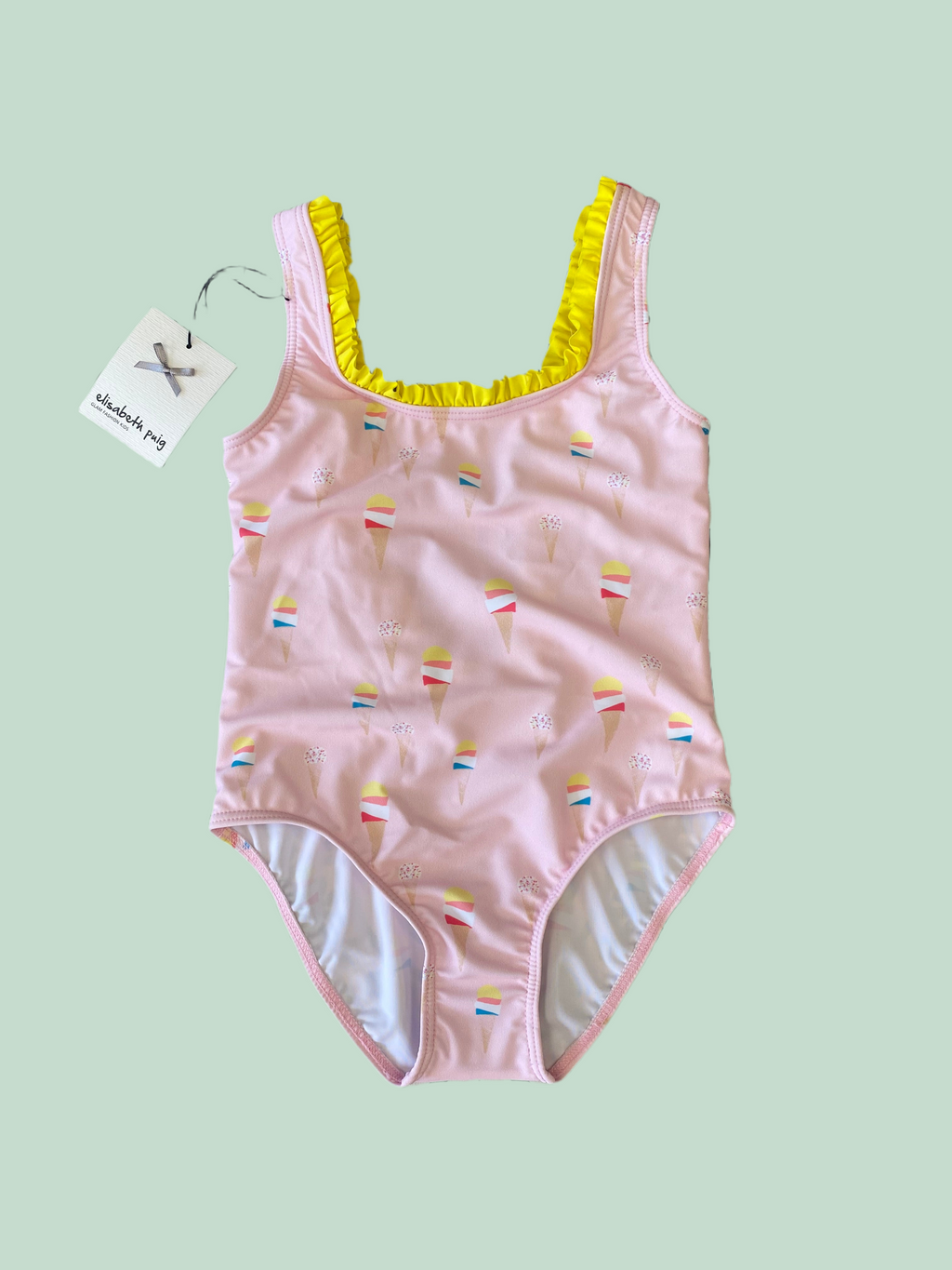 ELISABETH PUIG Sucre Girls Ice Cream Swimsuit