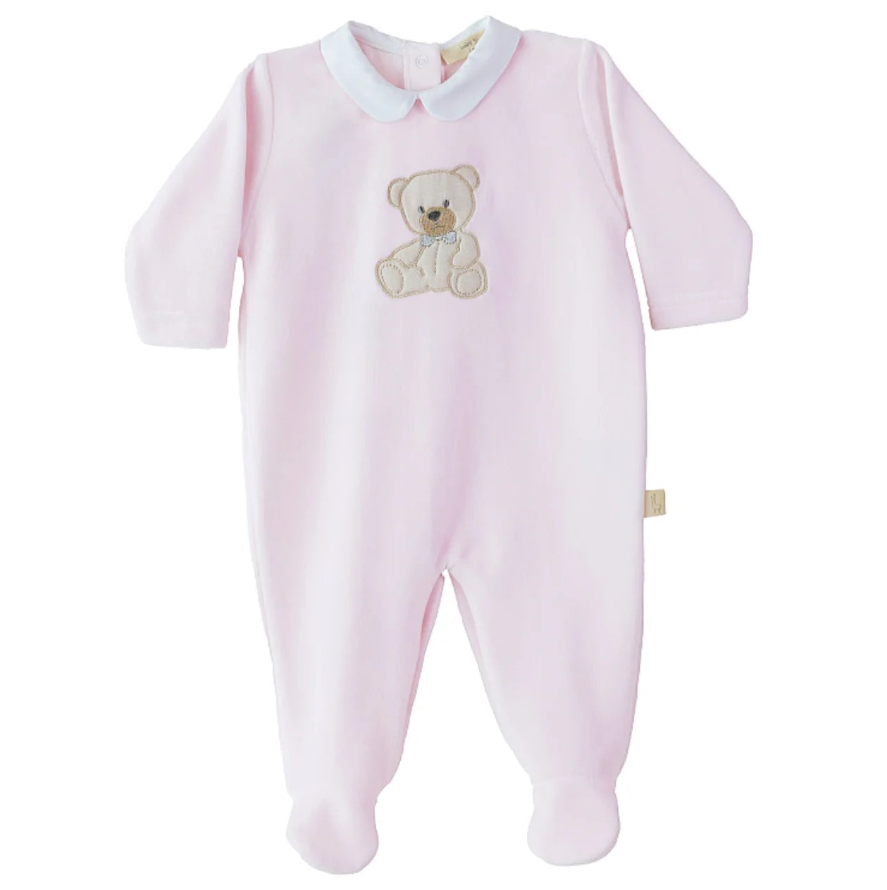 BABY GI Sweet Teddy Baby Girls Pink Four Piece Set