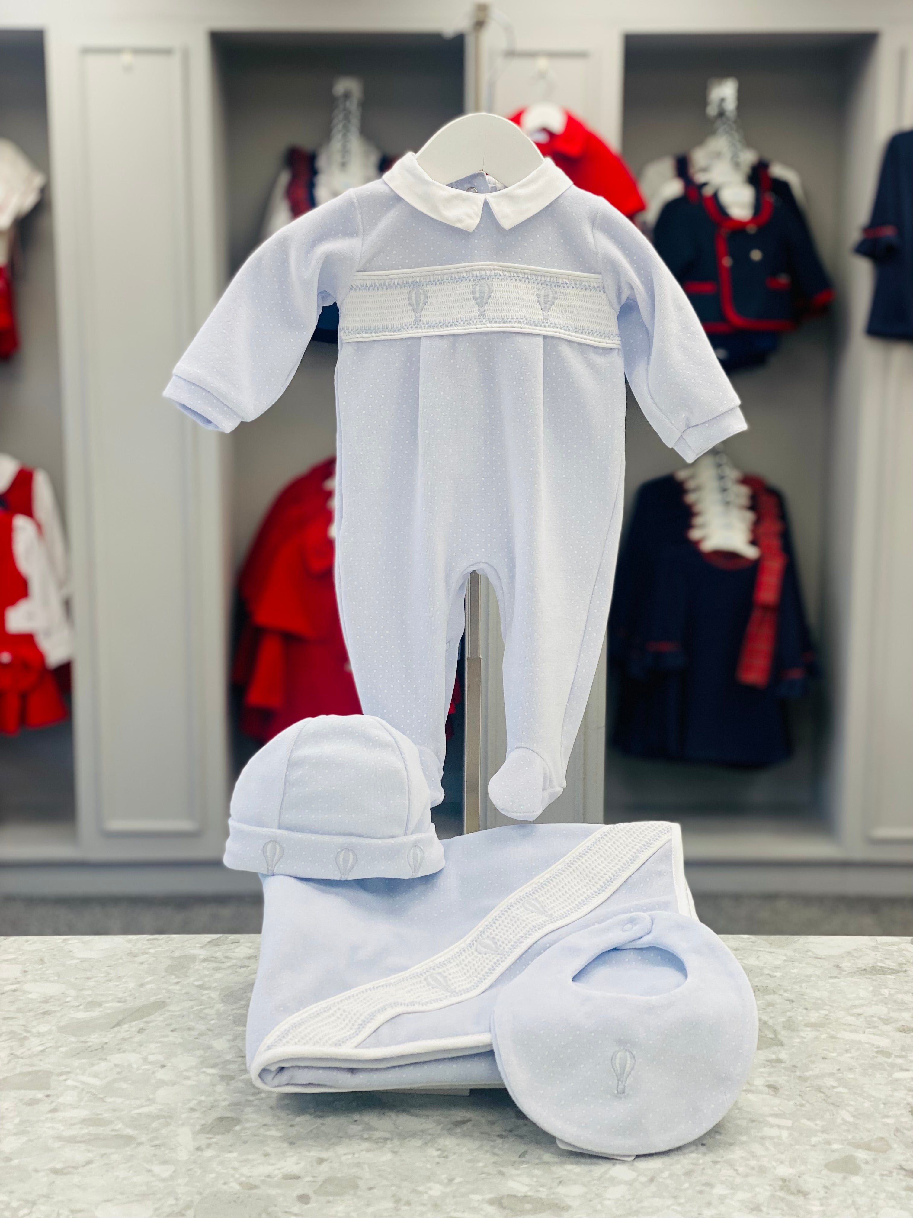 AW25 DEOLINDA Magic Boys Blue Balloon Bib - 25B03