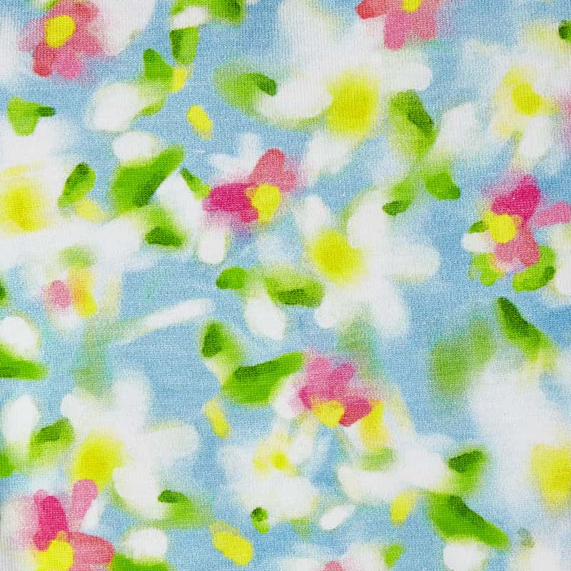 MAYORAL Girls Floral Print Cropped Leggings