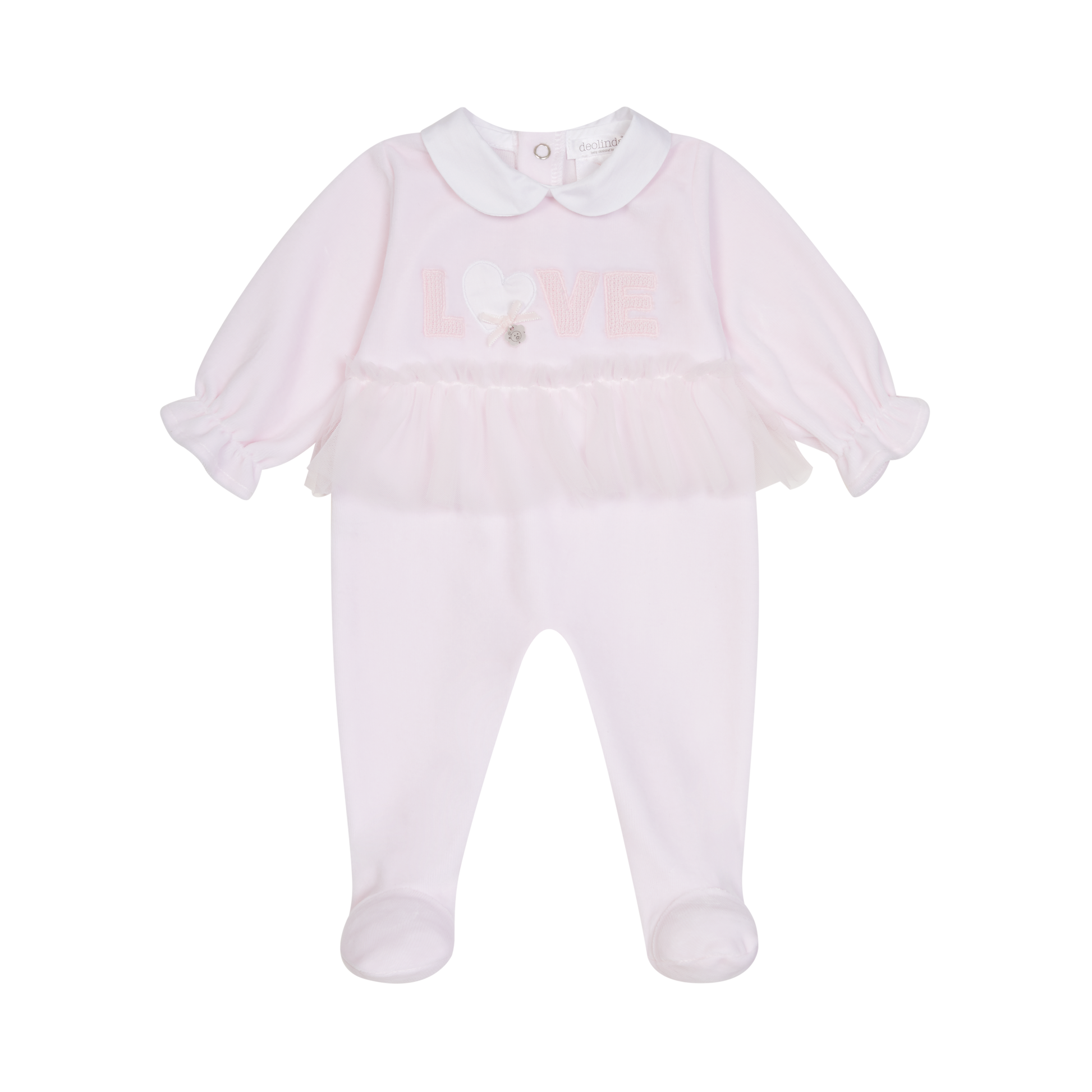 AW25 DEOLINDA Love Girls Pink Four Piece Layette Set - 25113