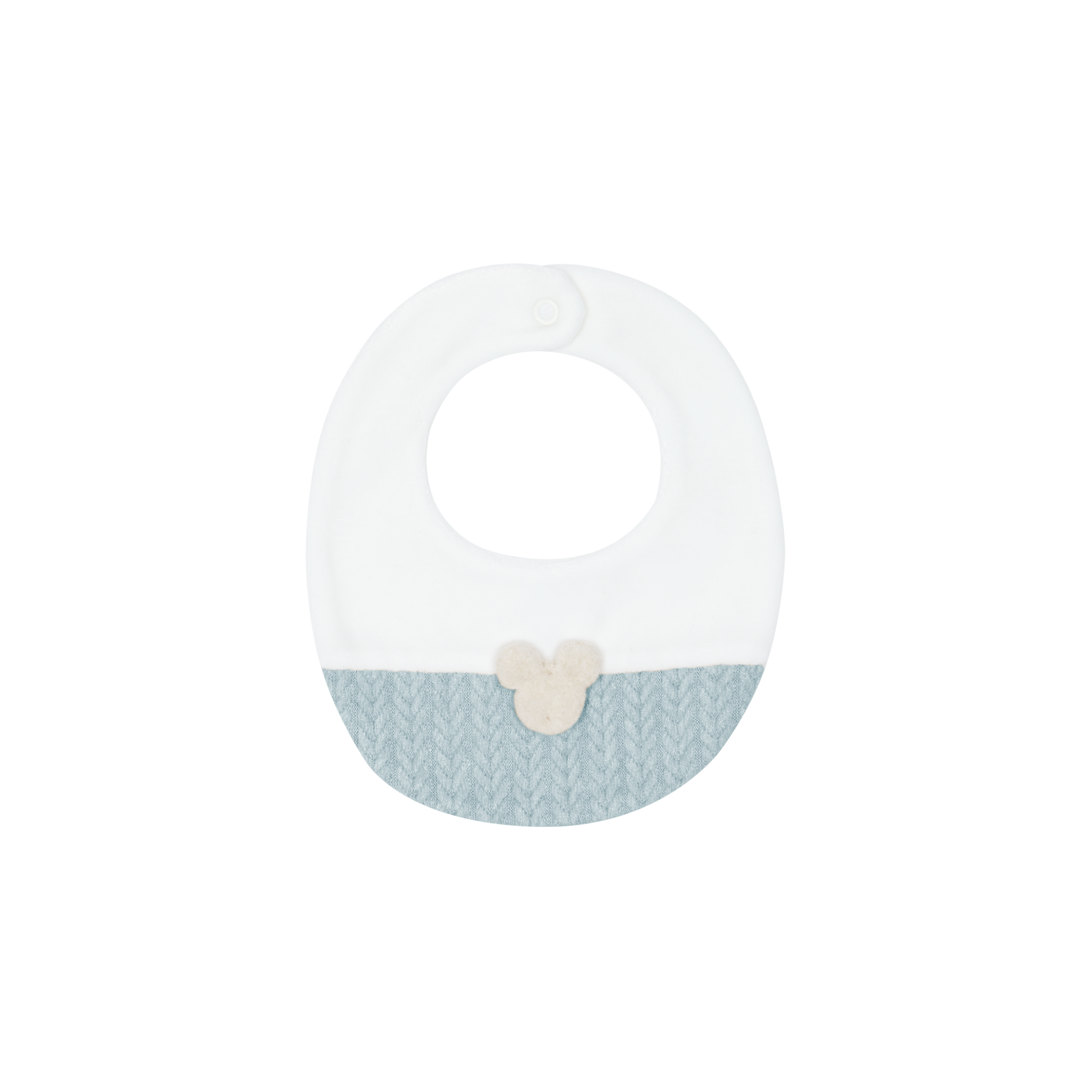 DEOLINDA Woody Denim Blue Boys Bib - 25B01