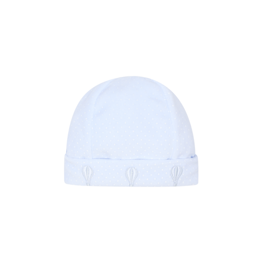 Deolinda Magic boys blue velour balloon hat 25G03