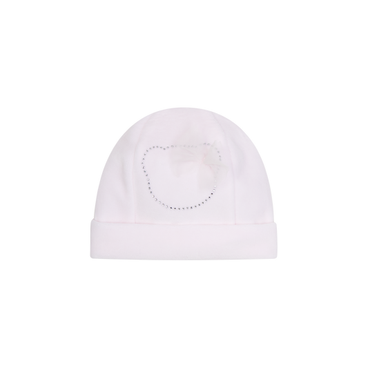 Deolinda Superstar girls pink tulle and diamante hat 25G06