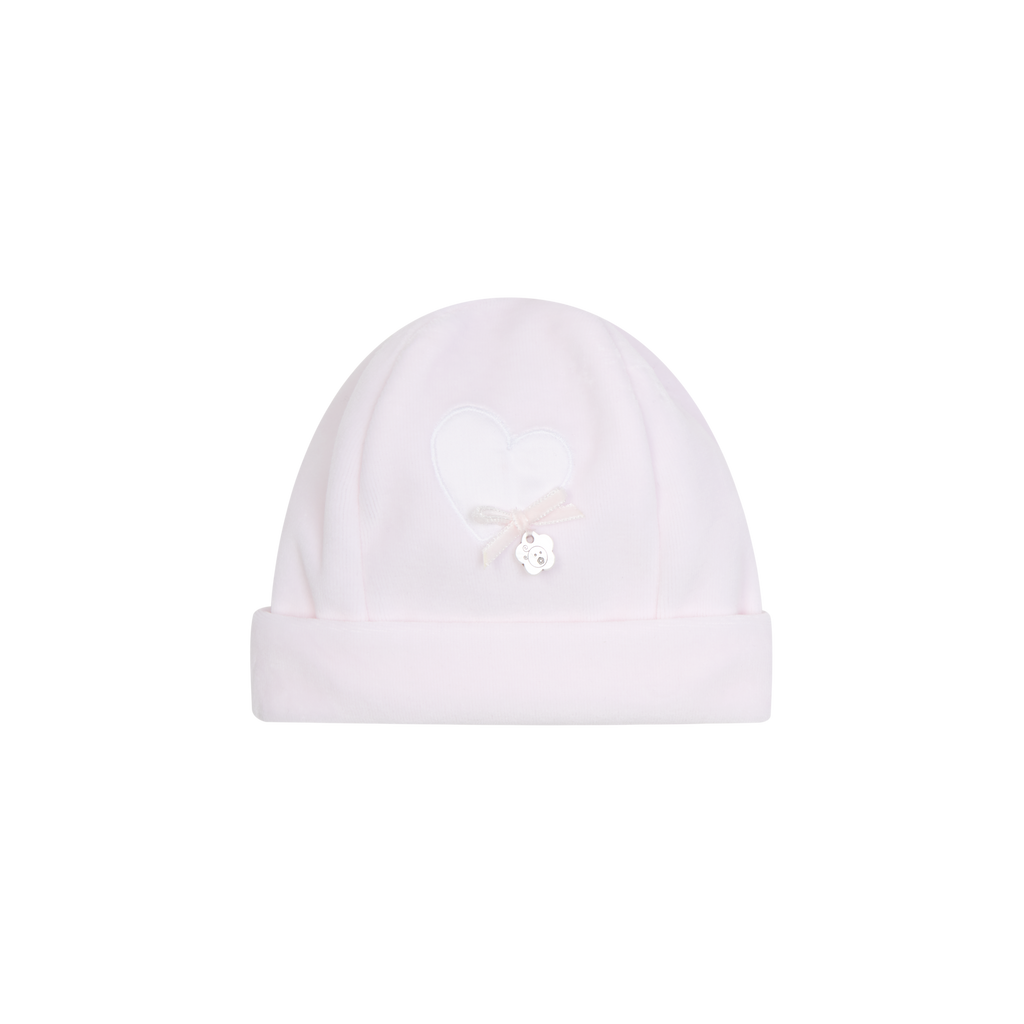 DEOLINDA Love Girls Pink Velour Hat - 25G07
