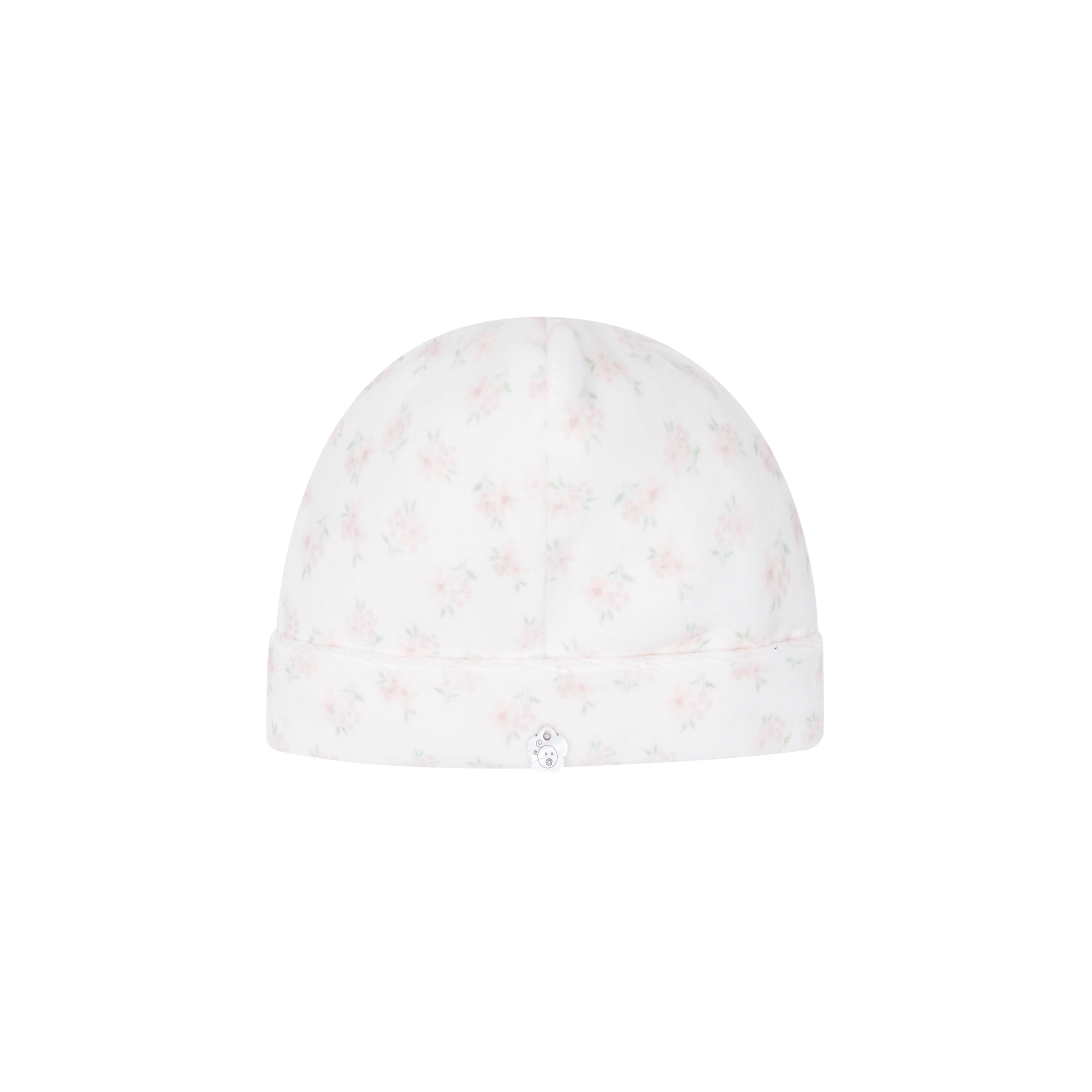 DEOLINDA Donna Girls Pink Floral Velour Hat - 25G17