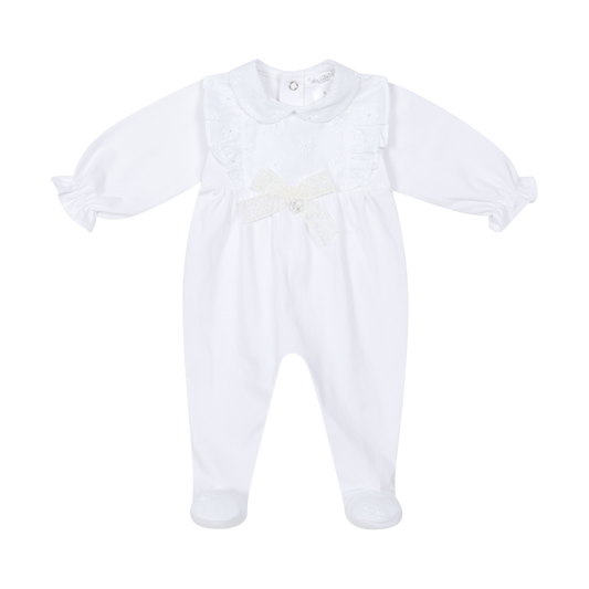 Deolinda Milkshake girls white babygrow 26114