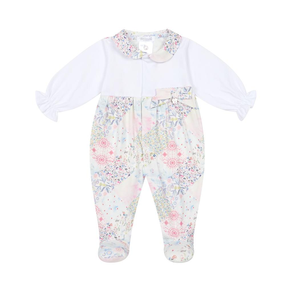 DEOLINDA Sugar Girls Pastel Floral Babygrow - 26123